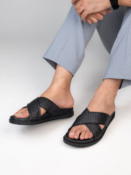 Fentacia Men Slip-On Comfort Sandal