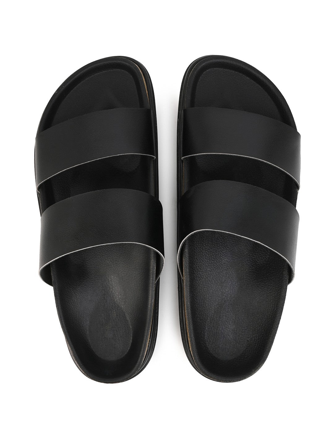 Fentacia Women Dual Straps Open Toe Casual Flats