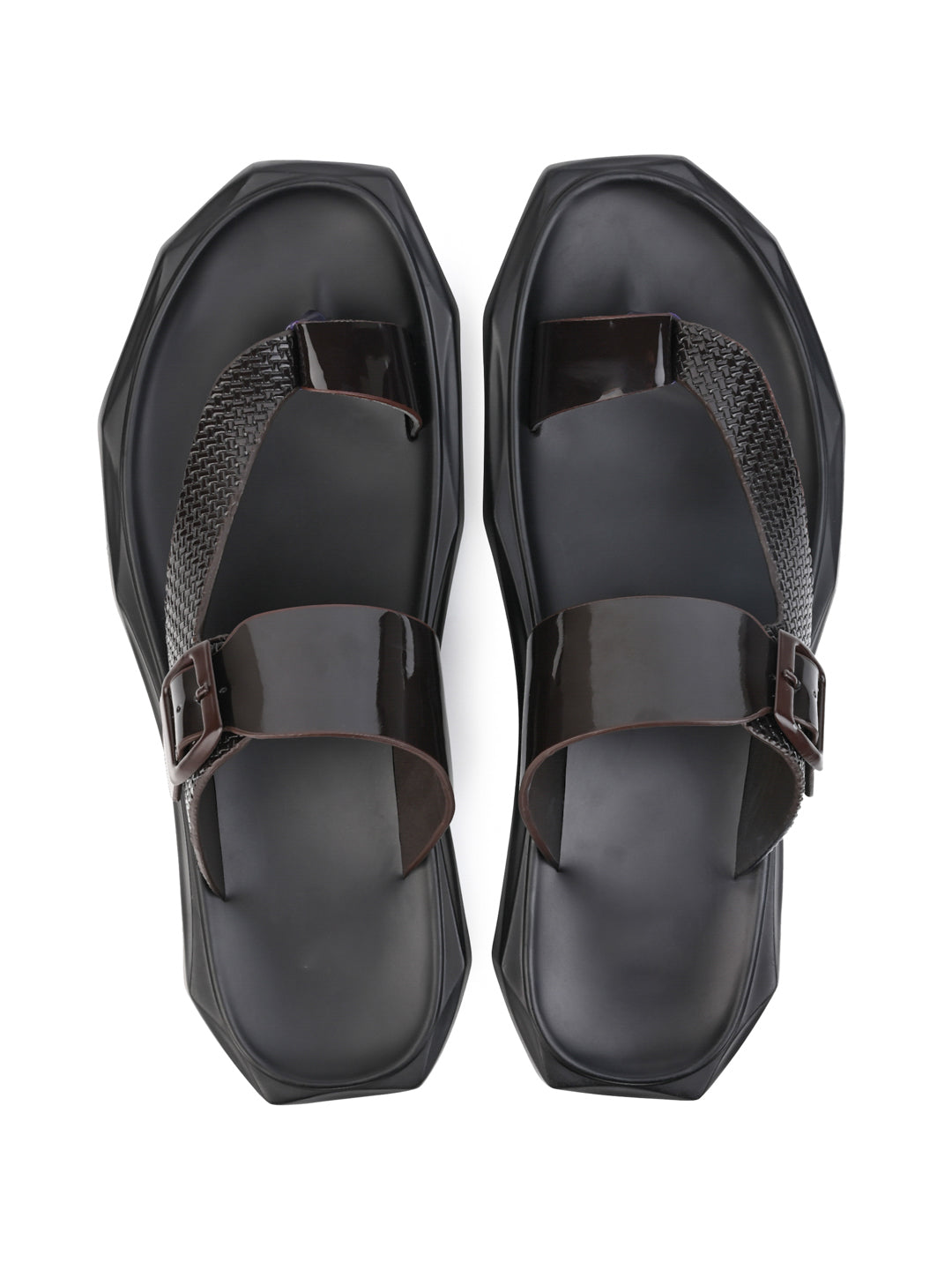 Fentacia Men Woven Ethnic Wear Sandals