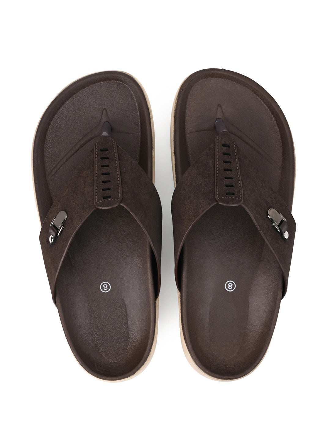 Fentacia Men Lightweight V-Strap Comfort Sandals