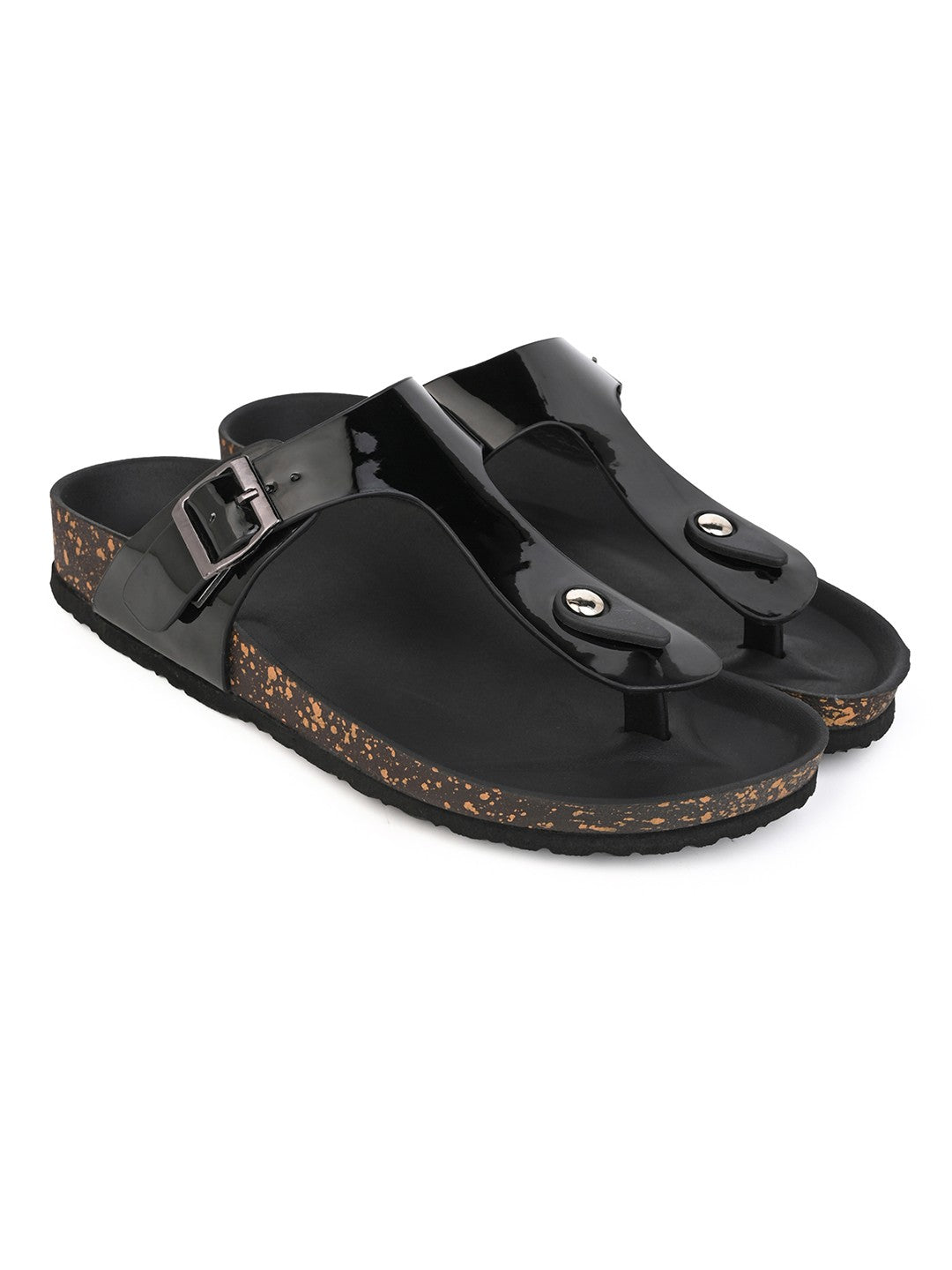 Fentacia Women T-Straps Flat Sandals