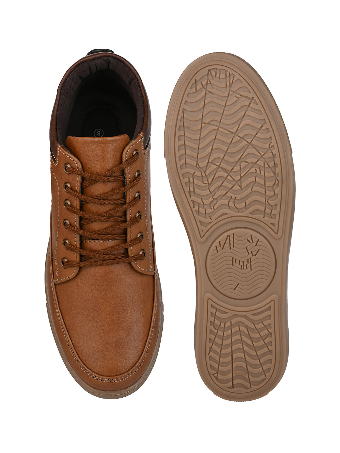 Fentacia Men Synthetic Casual Mid-Top Sneakers