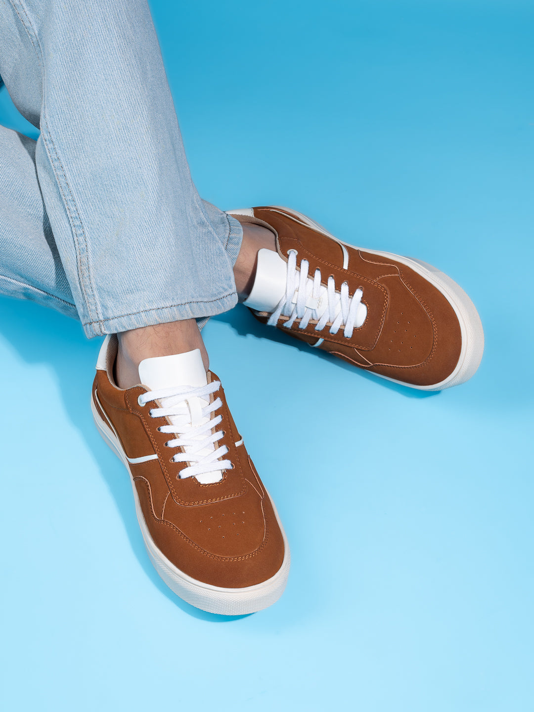 Fentacia Men Nubuck Casual Sneakers