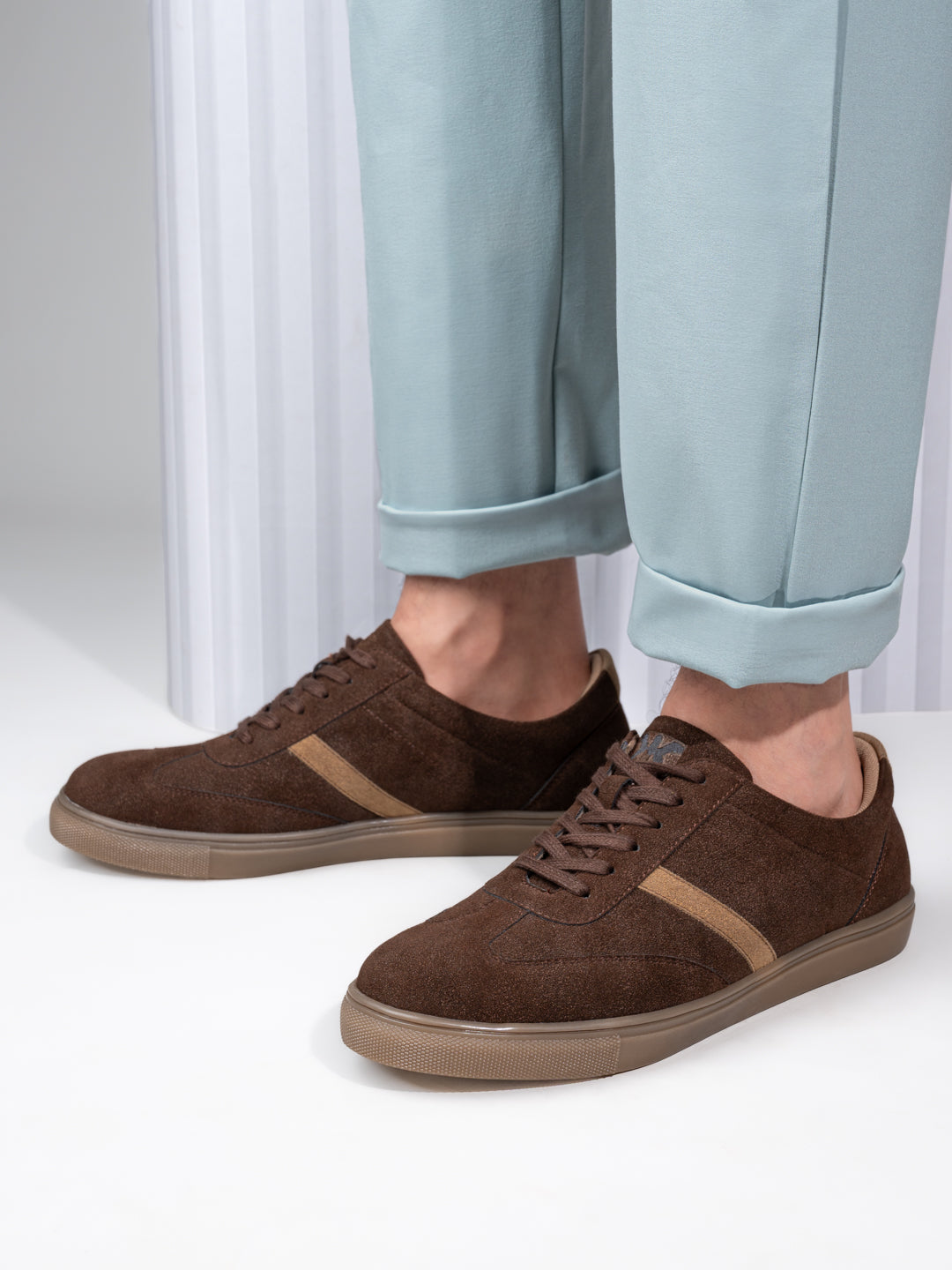 Fentacia Men Suede Casual Sneakers