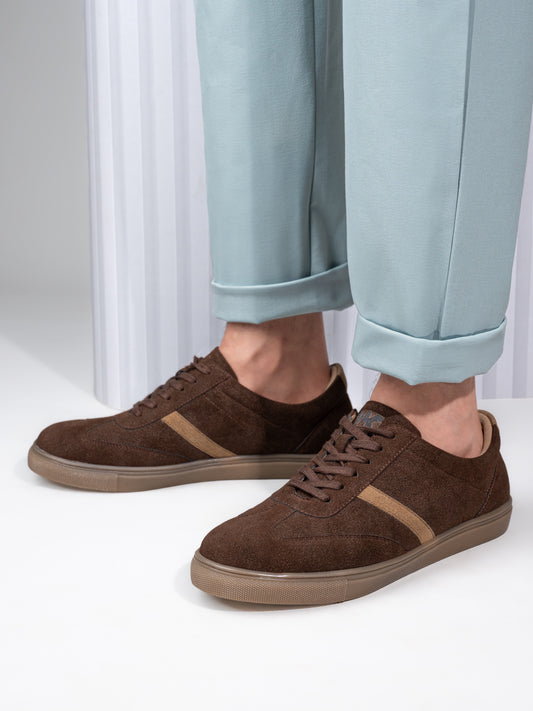 Fentacia Men Suede Casual Sneakers