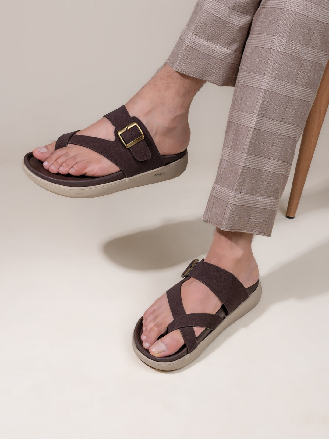 Fentacia Men Toe-Ring Casual Sandals