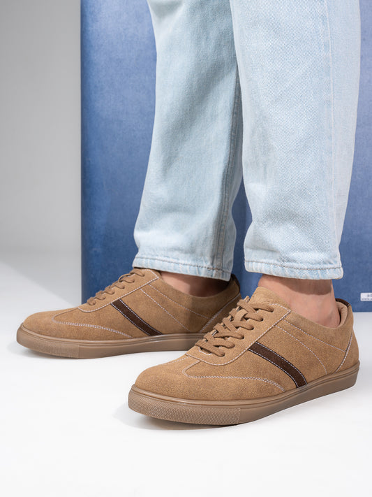 Fentacia Men Suede Casual Sneakers
