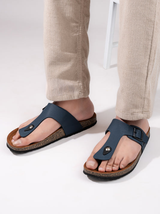 Fentacia Men T-Straps Comfort Sandals