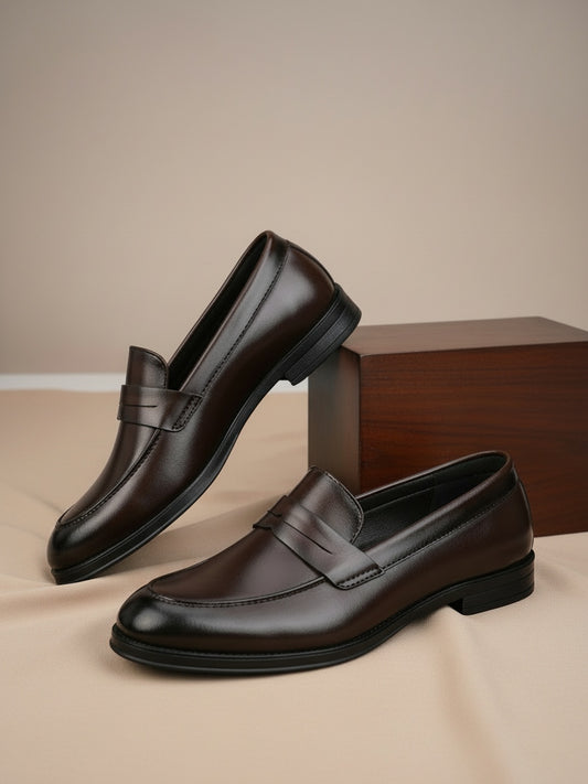 Fentacia Men Black Solid Formal Shoes