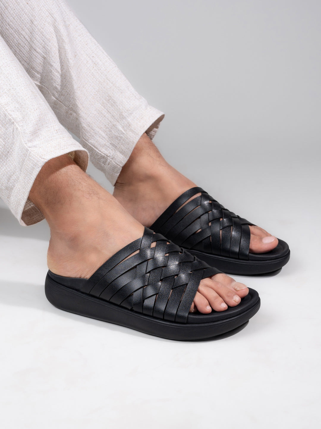 Fentacia Men Synthetic Lightweight Comfort Sandals