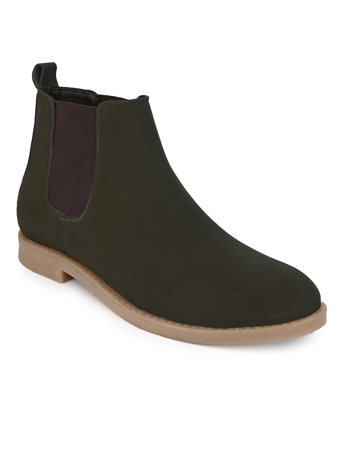 Fentacia Men Synthetic Nubuck Chelsea Boots