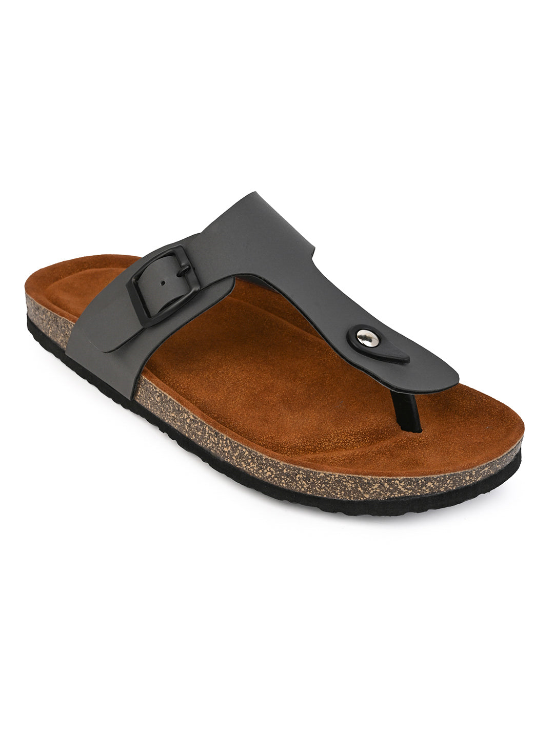 Fentacia Men T-Straps Comfort Sandals
