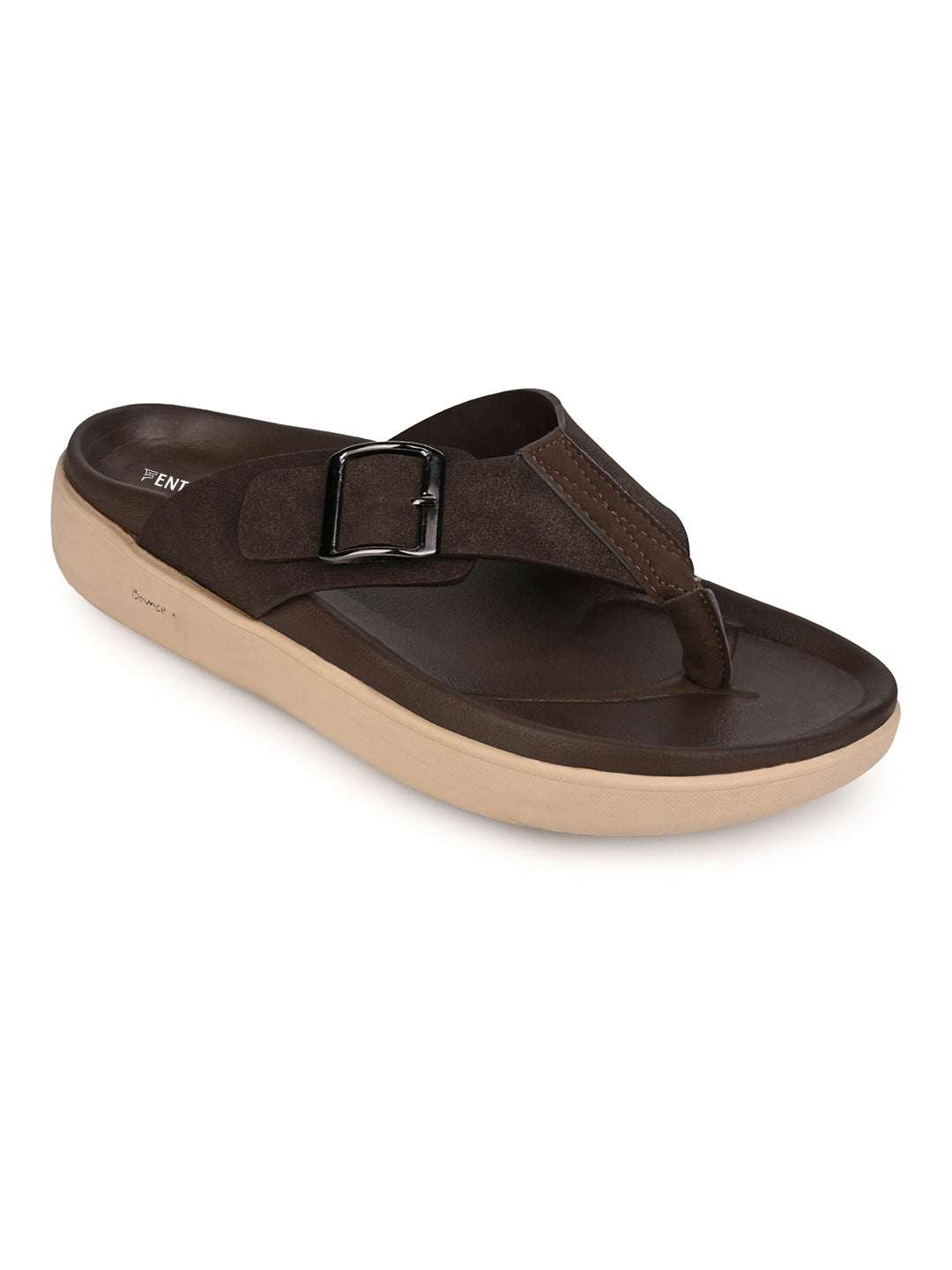 Fentacia Men T-Strap Casual Sandals