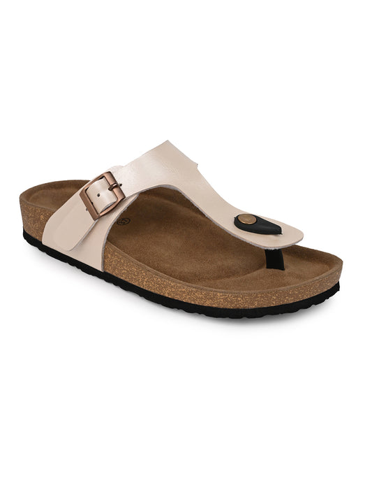 Fentacia Women T-Straps Flat Sandals