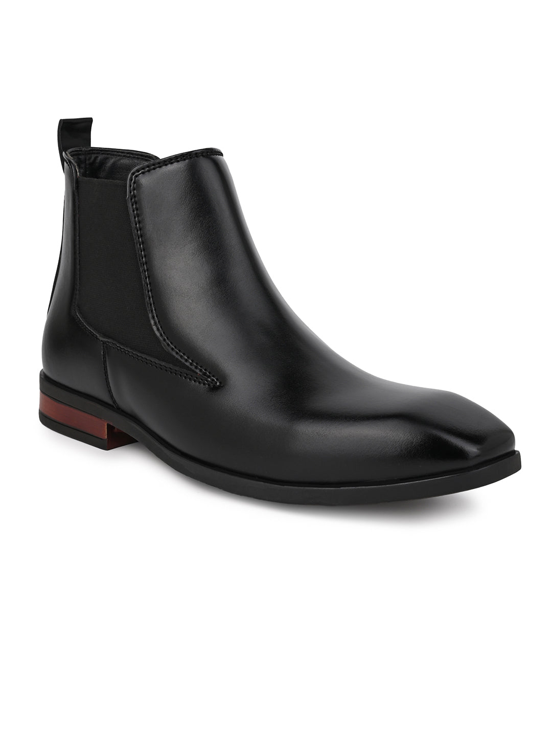 Fentacia Men Square Toe Chelsea Boots