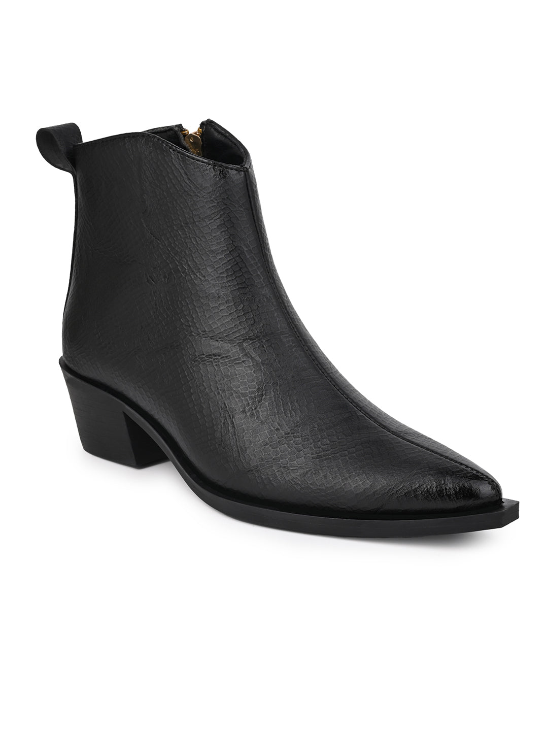 Fentacia Women textured Chelsea Boots