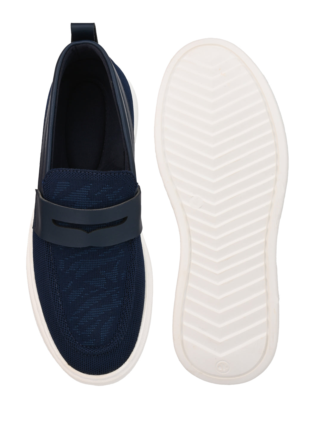 Fentacia Men Knitted Memory Foam Casual Loafers