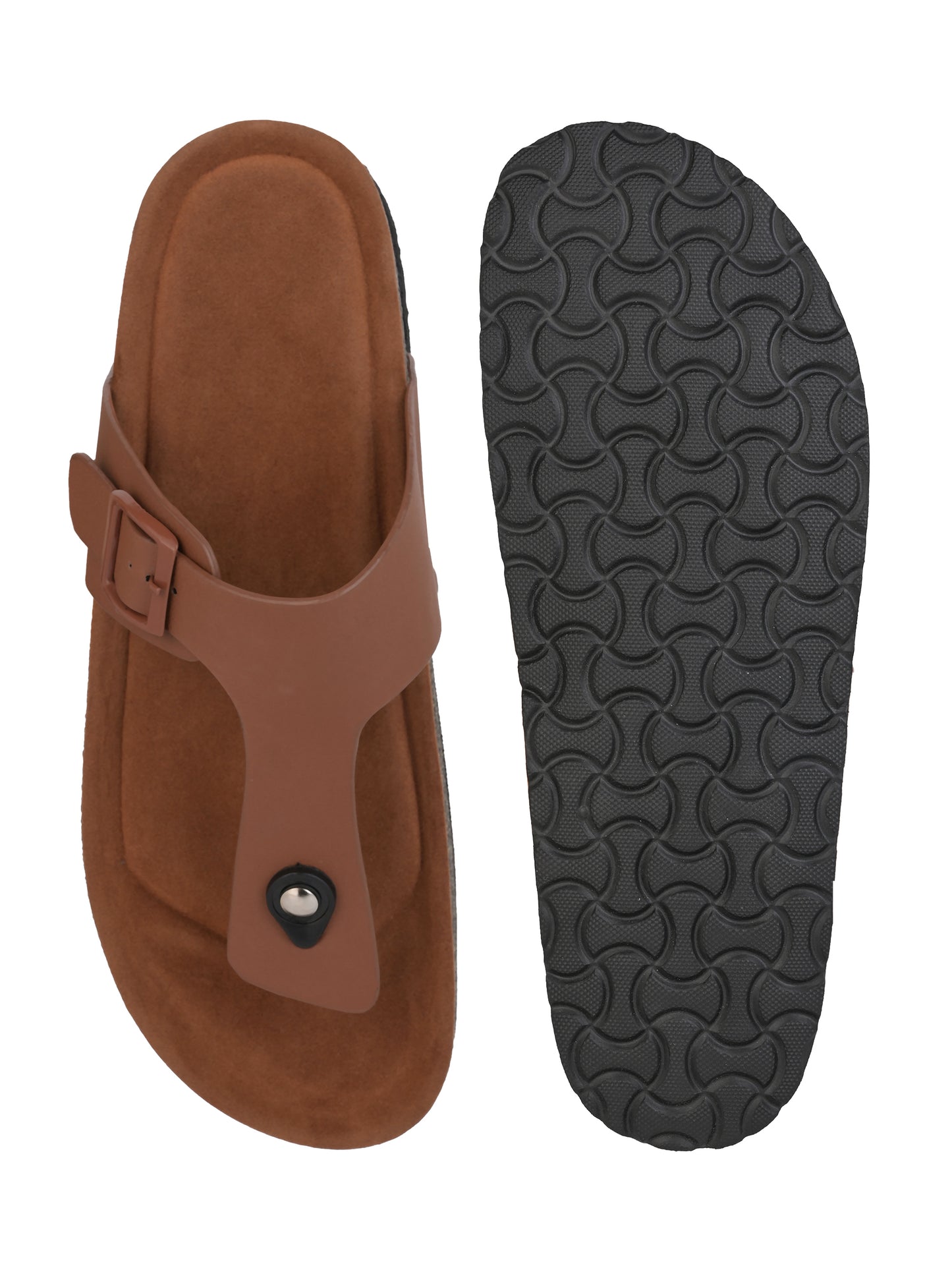 Fentacia Men T-Straps Comfort Sandals