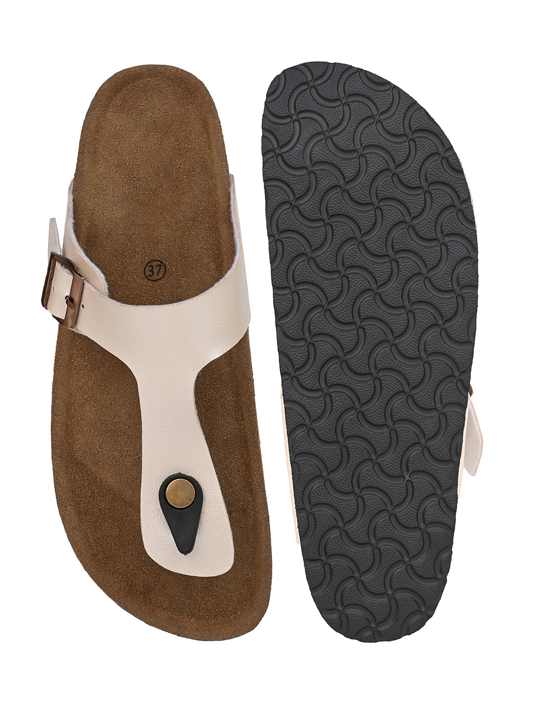 Fentacia Women T-Straps Flat Sandals