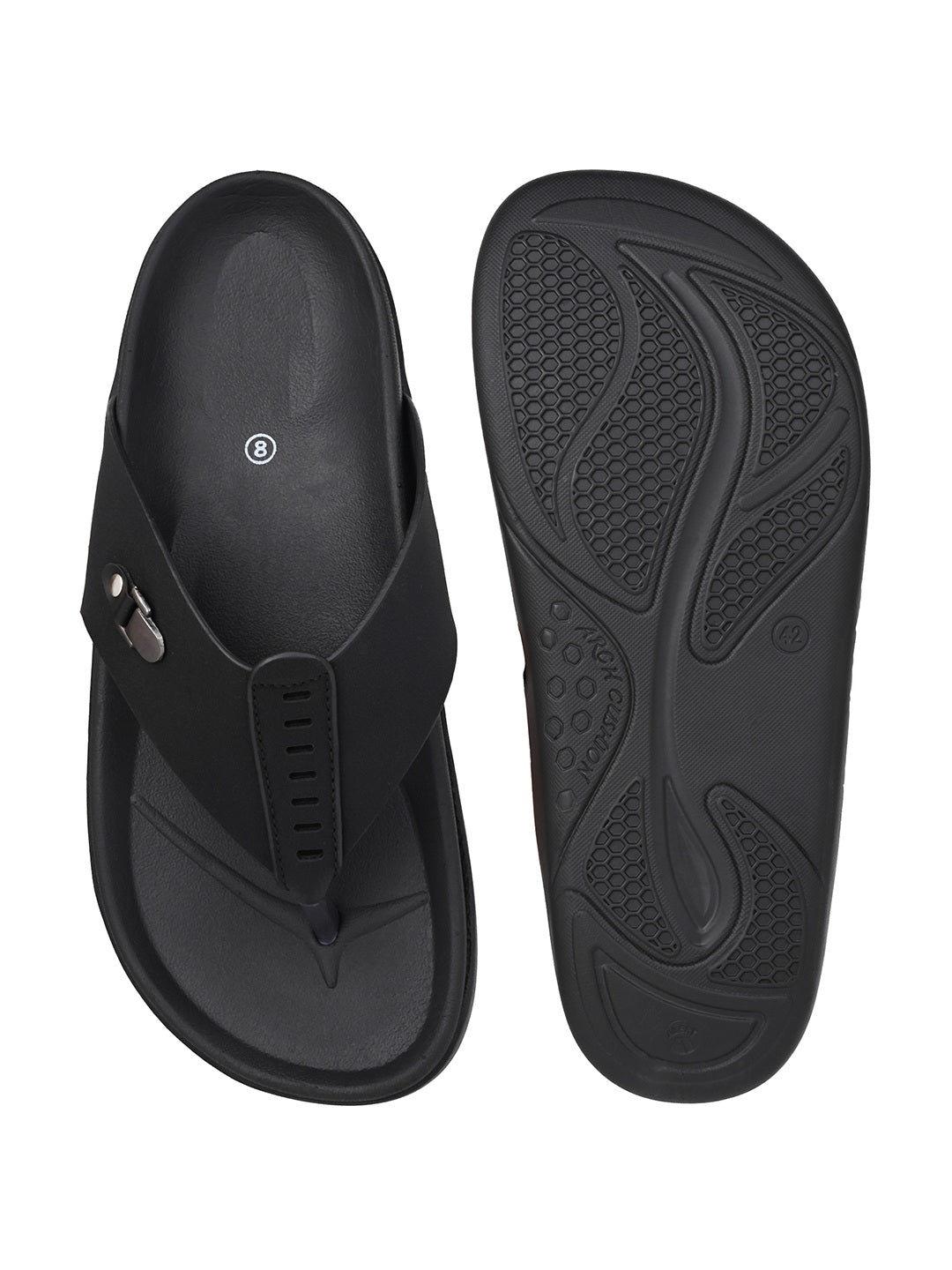 Fentacia Men Lightweight V-Strap Comfort Sandals