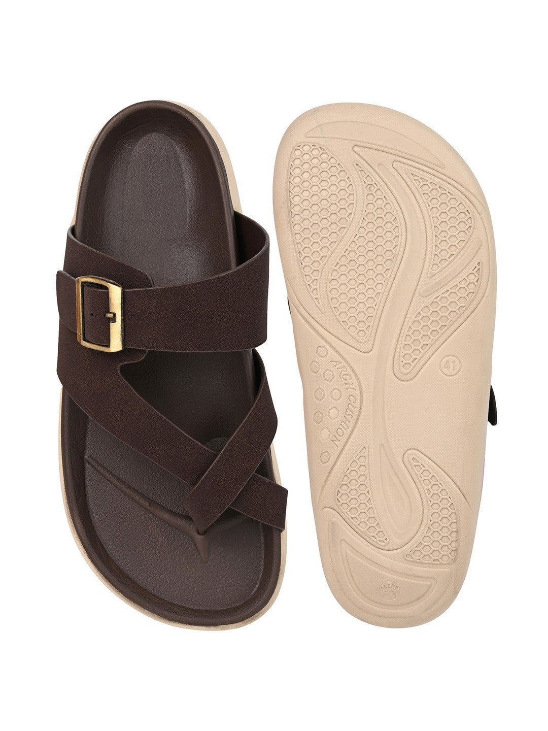 Fentacia Men Toe-Ring Casual Sandals