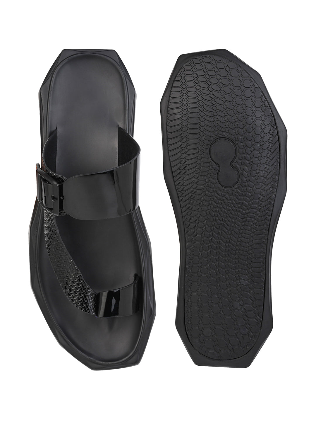 Fentacia Men Woven Ethnic Wear Sandals