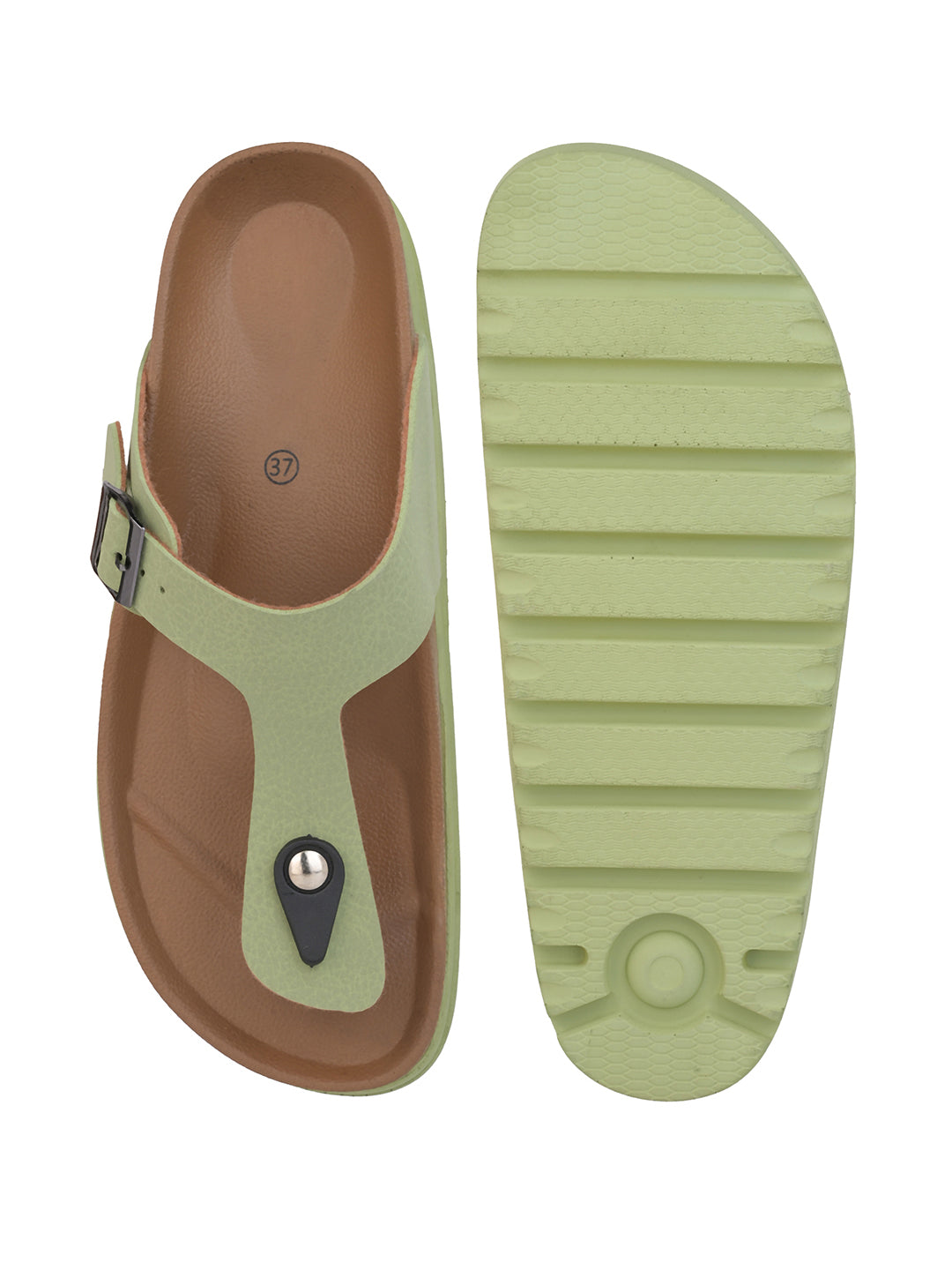 Fentacia Women Suede Casual Flat Sandals