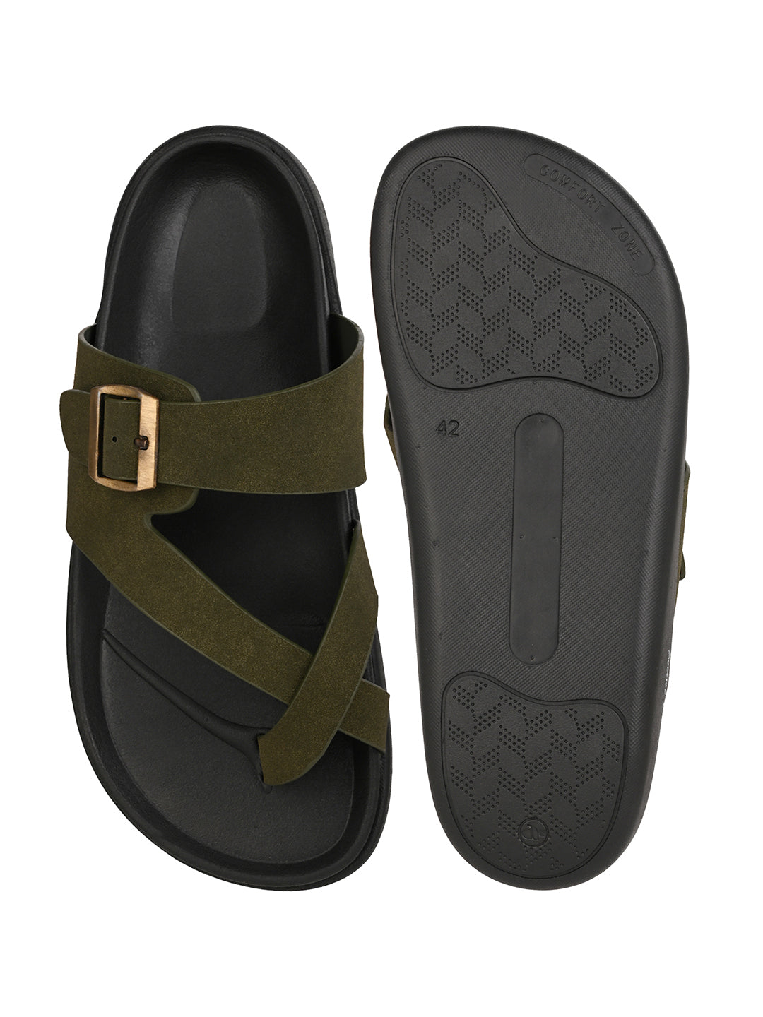 Fentacia Men Toe-Ring Casual Sandals
