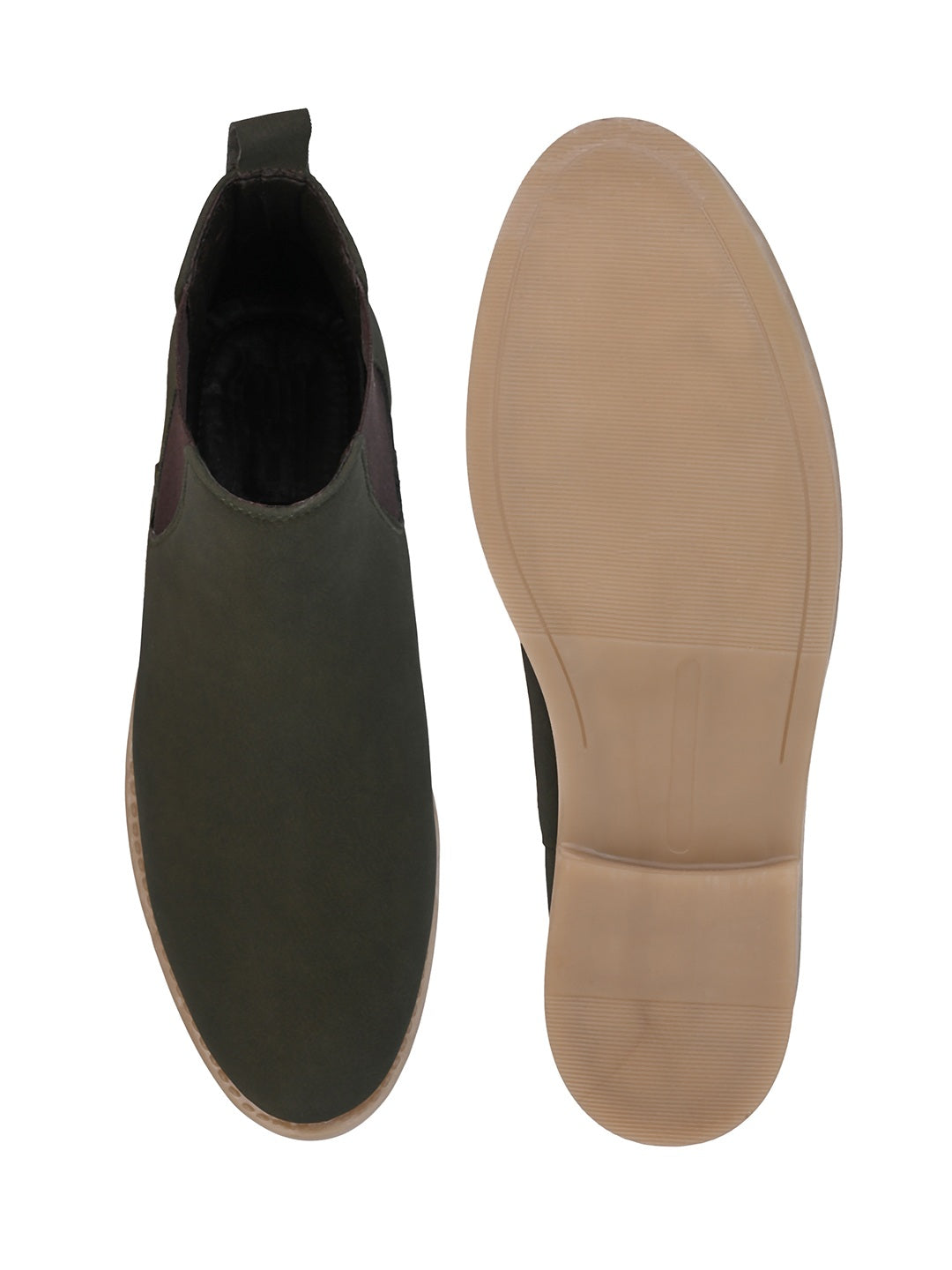 Fentacia Men Synthetic Nubuck Chelsea Boots