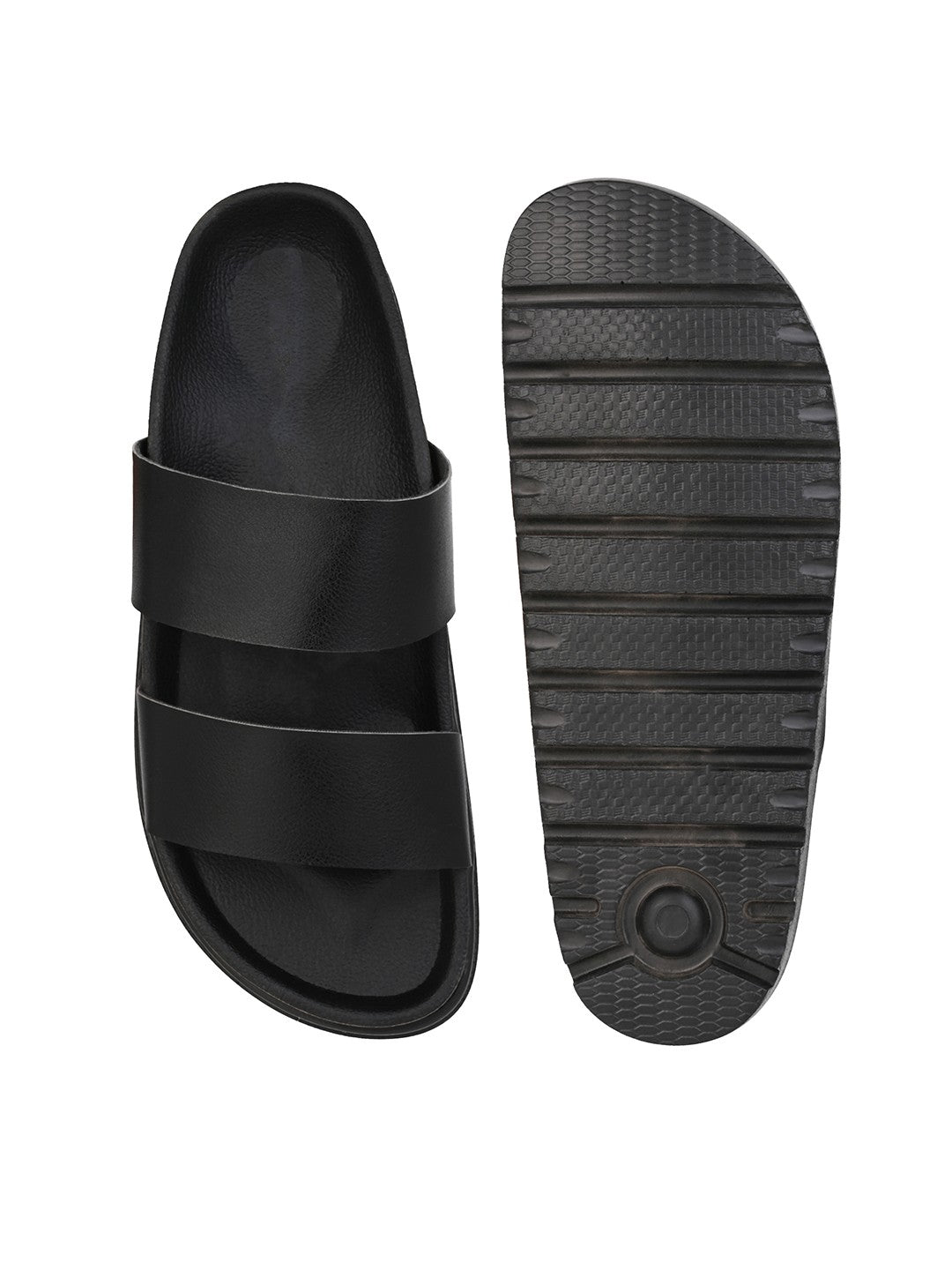 Fentacia Women Dual Straps Open Toe Casual Flats