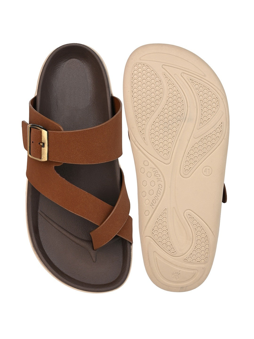 Fentacia Men Toe-Ring Casual Sandals