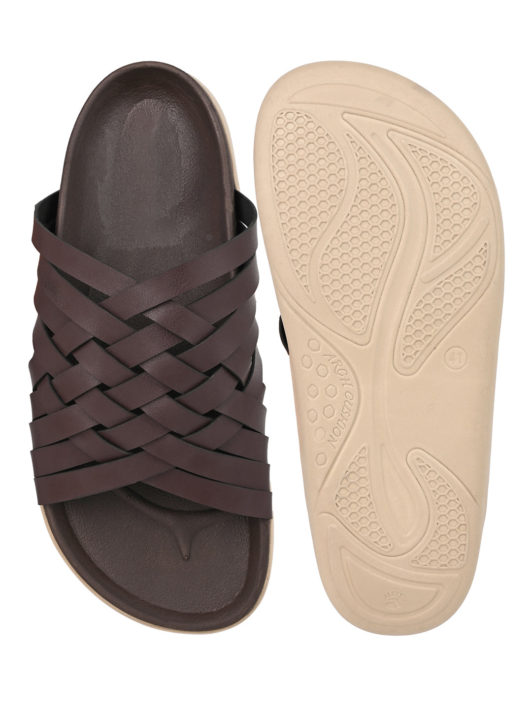 Fentacia Men Synthetic Lightweight Comfort Sandals