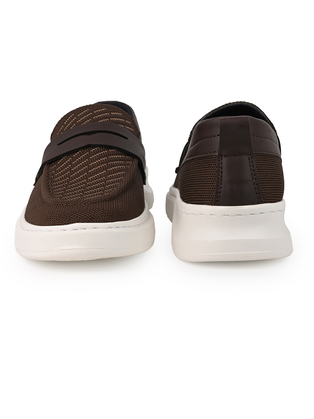 Fentacia Men Knitted Lightweight Casual Loafers