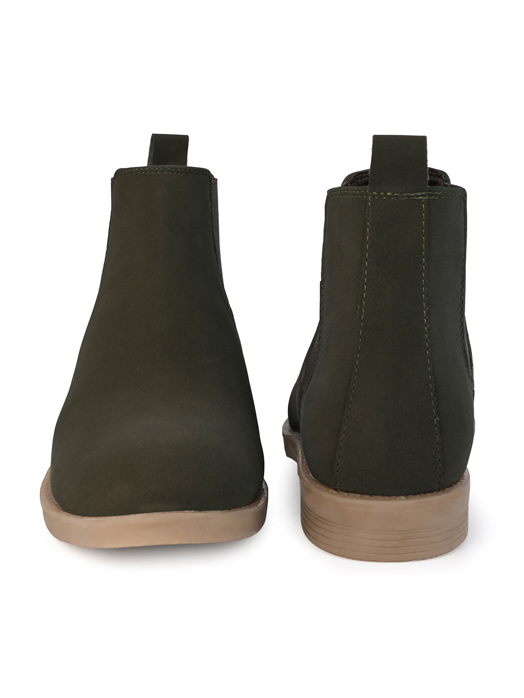 Fentacia Men Synthetic Nubuck Chelsea Boots