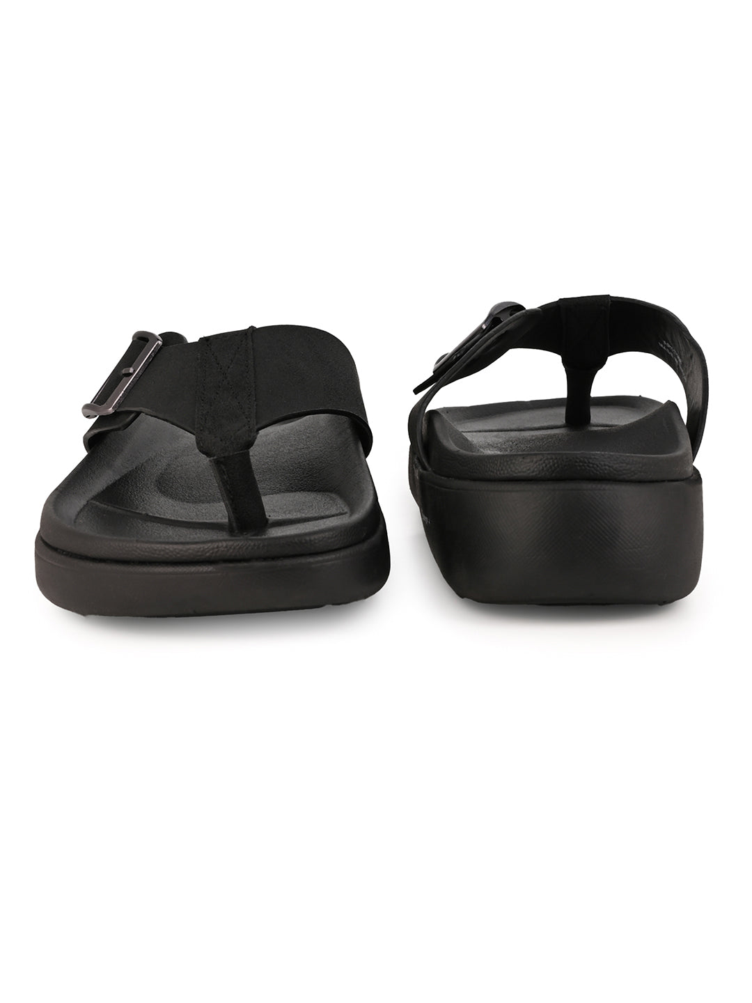 Fentacia Men T-Strap Casual Sandals