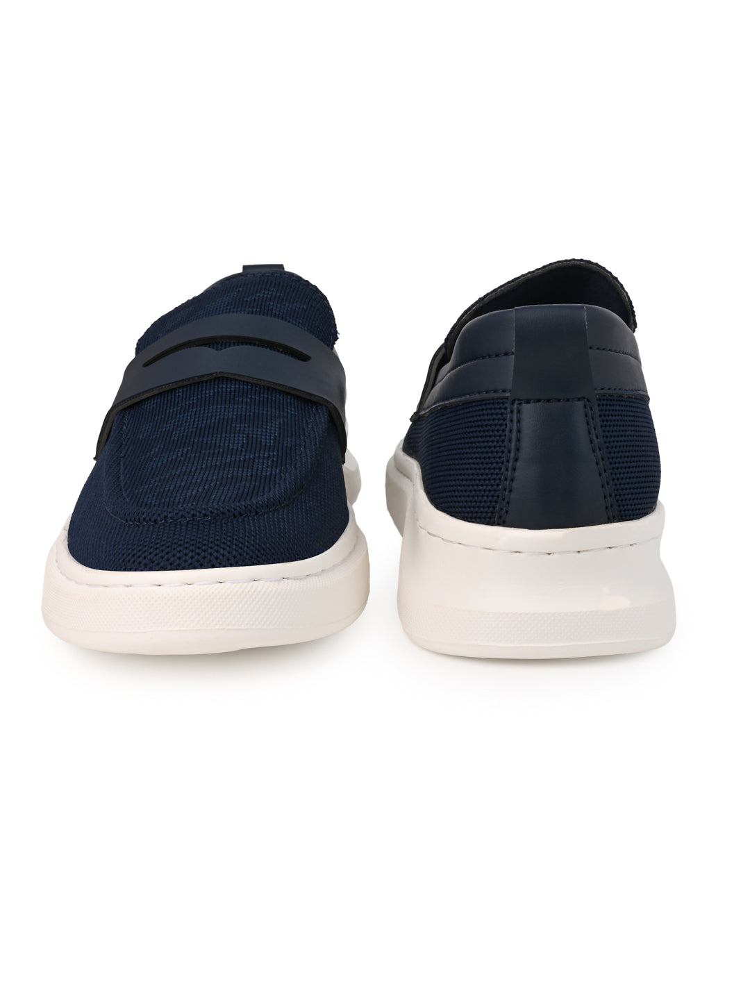 Fentacia Men Knitted Memory Foam Casual Loafers