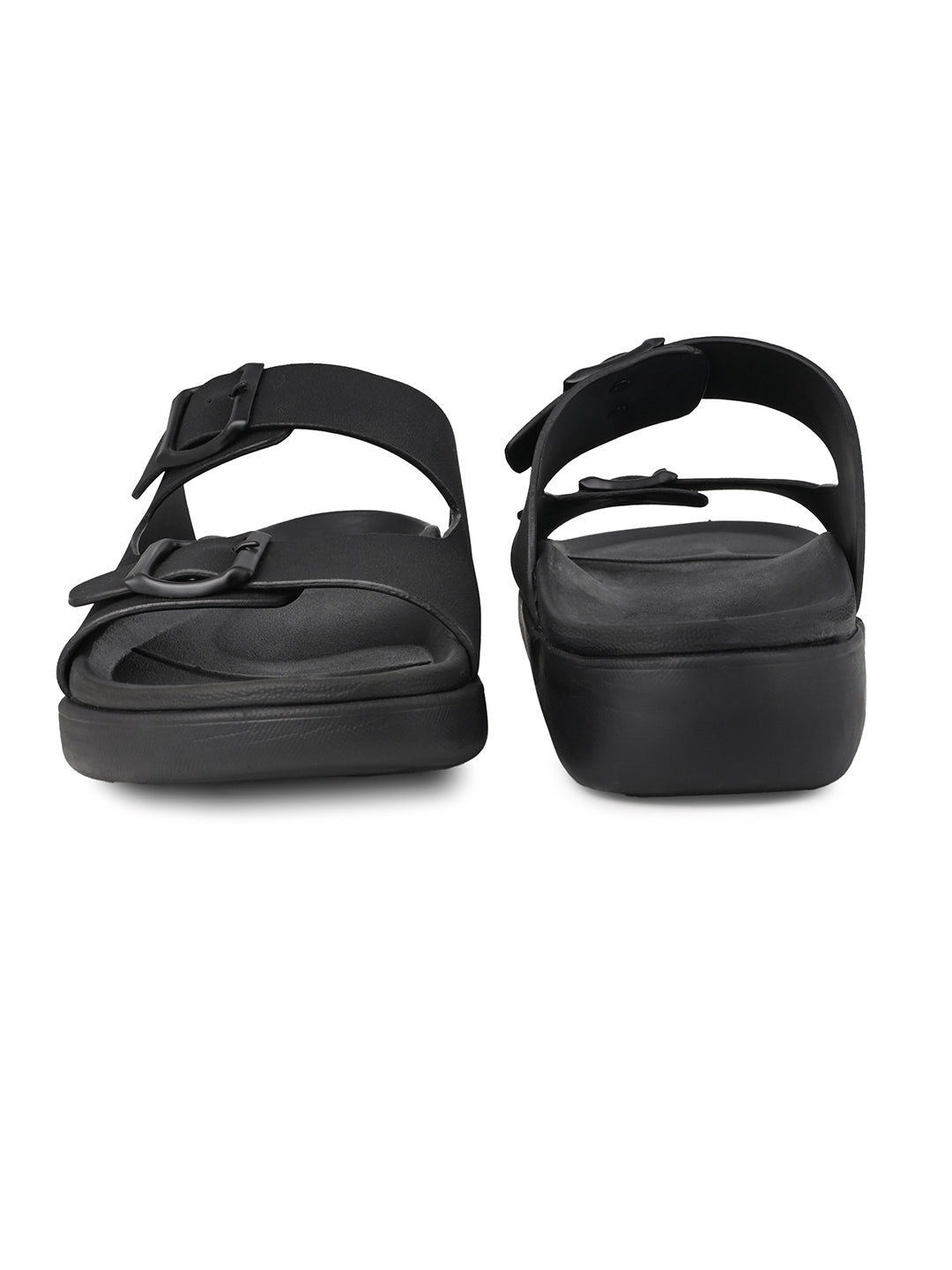 Fentacia men Solid Suede Comfort Sandals