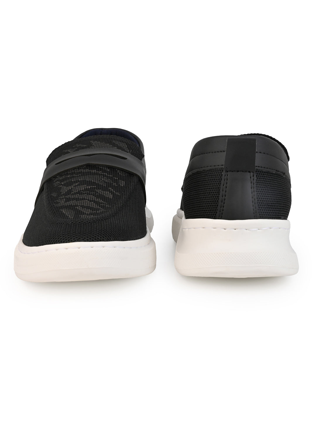 Fentacia Men Knitted Memory Foam Casual Loafers