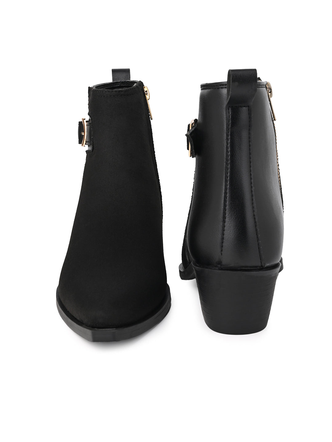 Fentacia Women Pointed Chelsea Boots