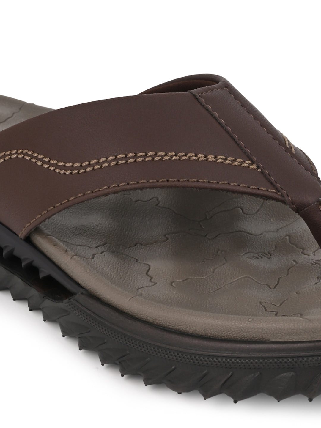 Fentacia Men V-Shape Strap With Soft Cushioning Sandals