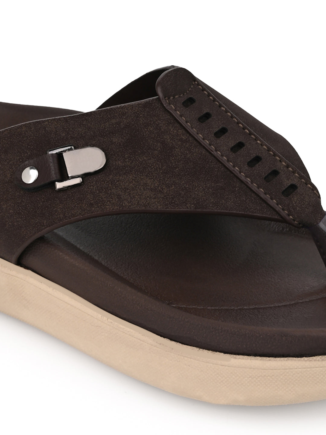 Fentacia Men Lightweight V-Strap Comfort Sandals