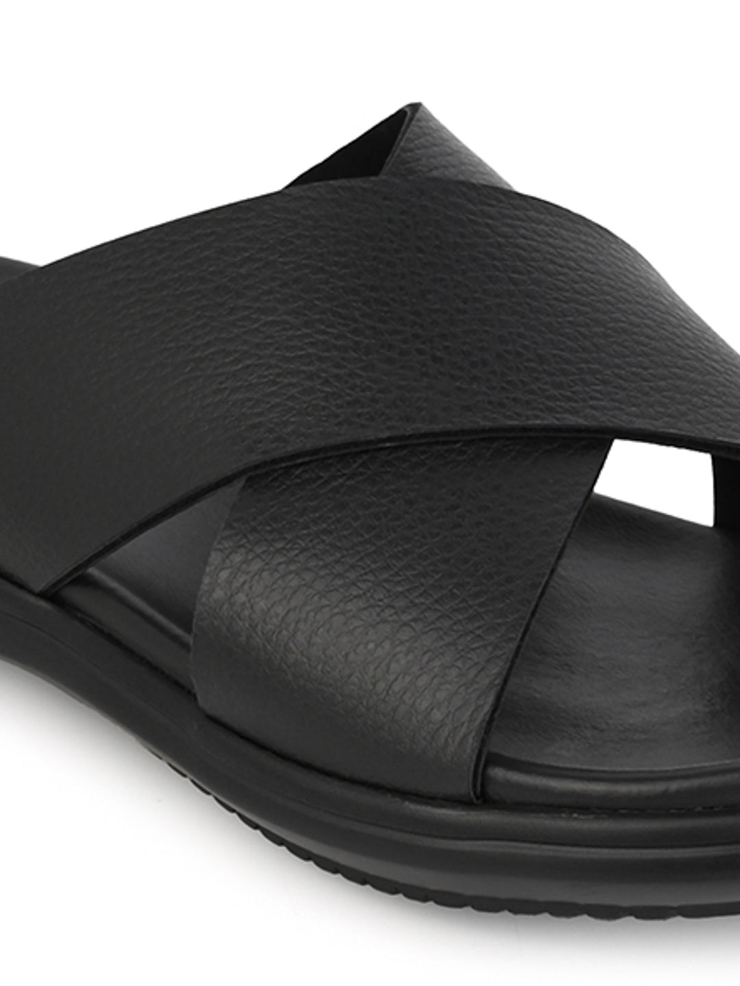 Fentacia Men Cross Straps Casual Sandals