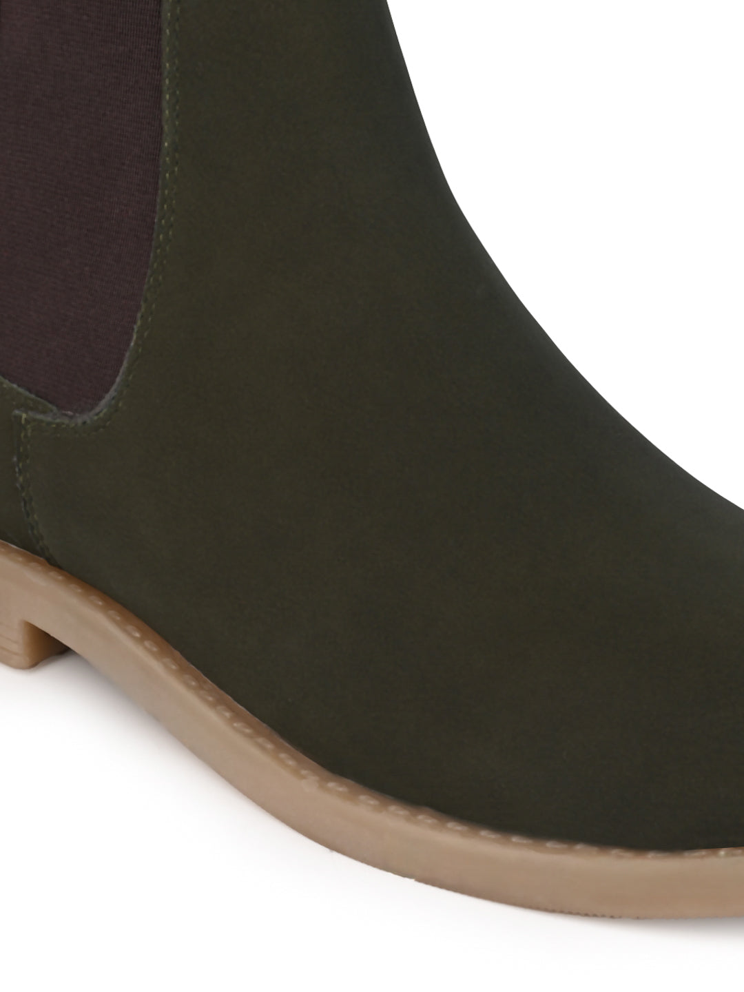 Fentacia Men Synthetic Nubuck Chelsea Boots