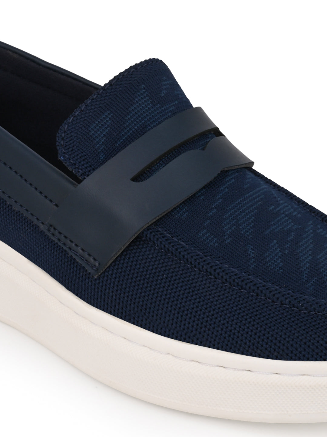 Fentacia Men Knitted Memory Foam Casual Loafers