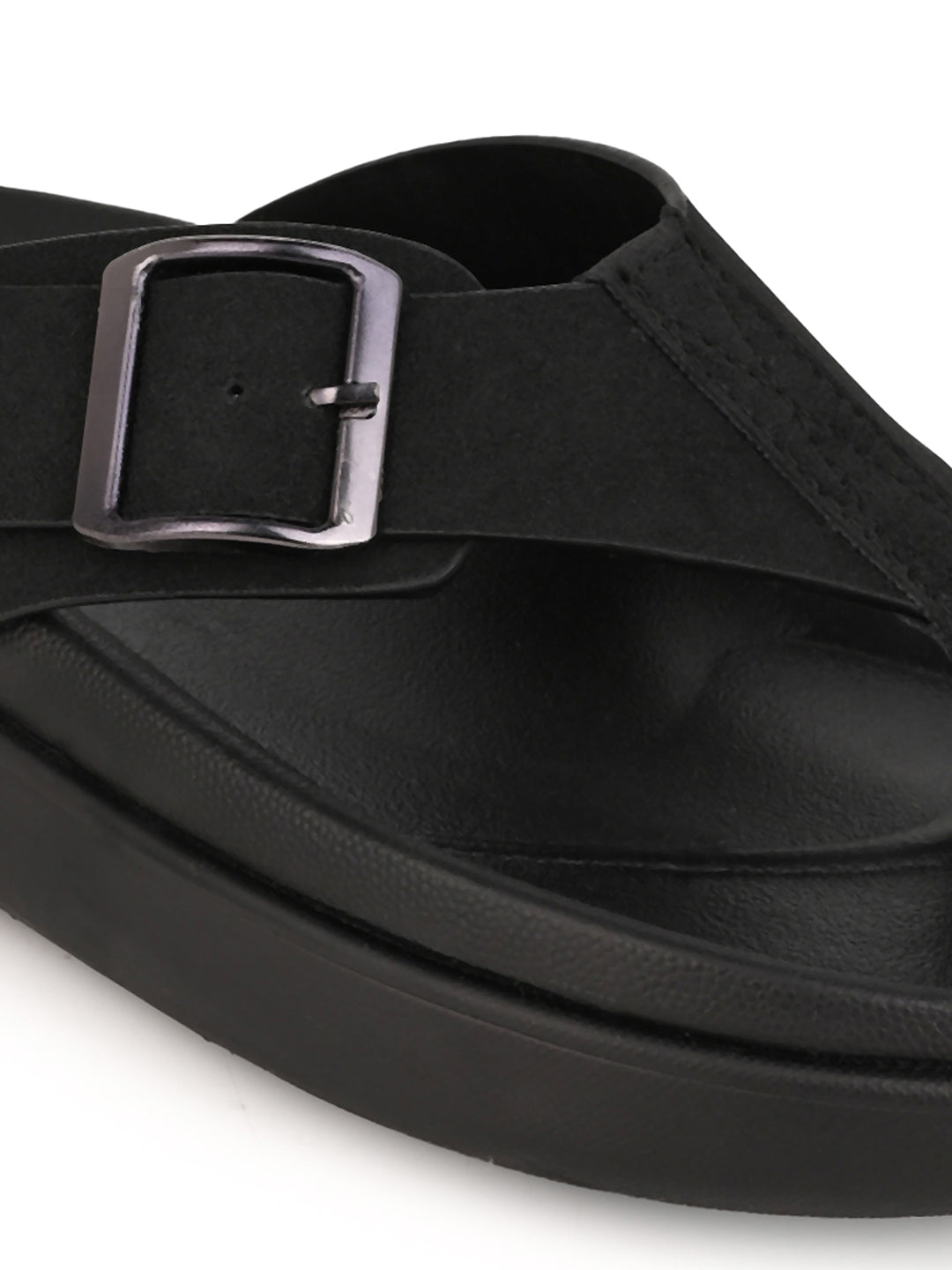 Fentacia Men T-Strap Casual Sandals
