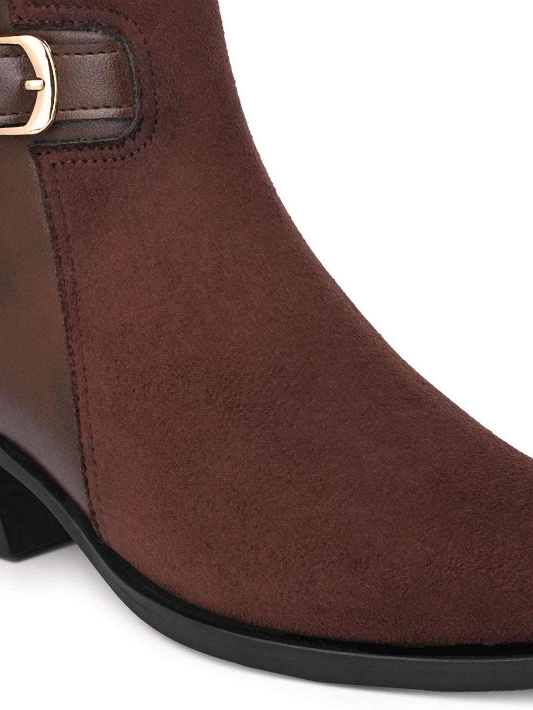 Fentacia Women Pointed Chelsea Boots