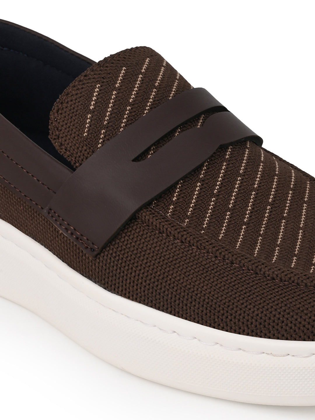 Fentacia Men Knitted Lightweight Casual Loafers