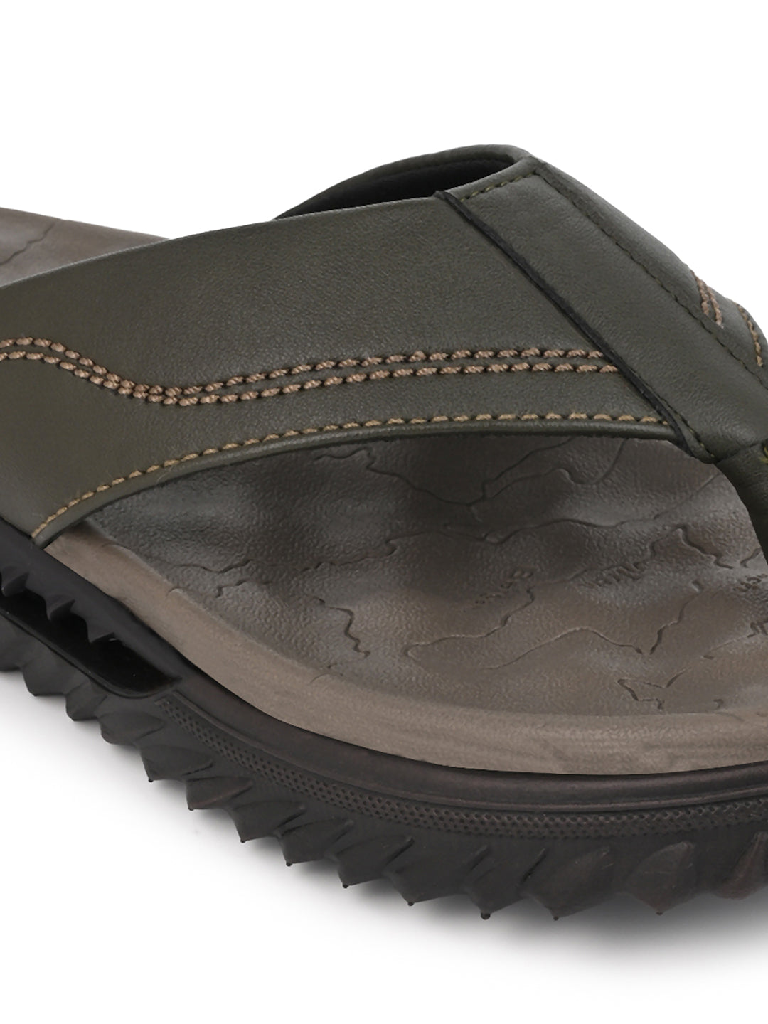 Fentacia Men V-Shape Strap With Soft Cushioning Sandals