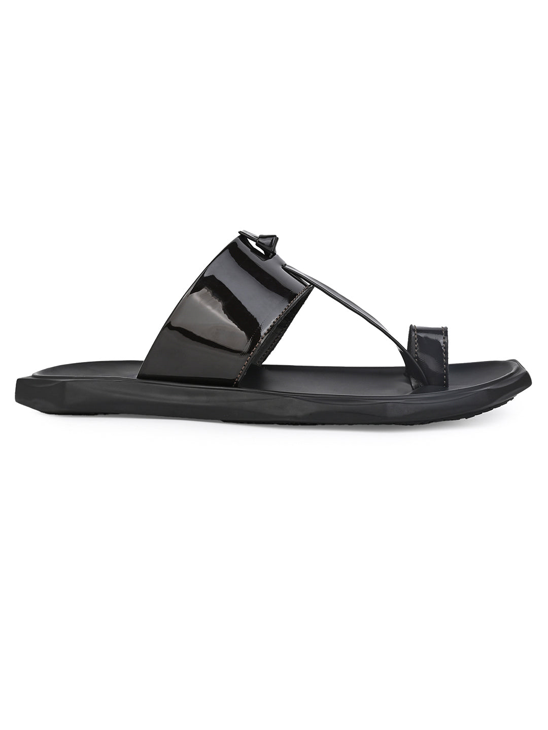 Fentacia Men Patent Ethnic Wear Sandals