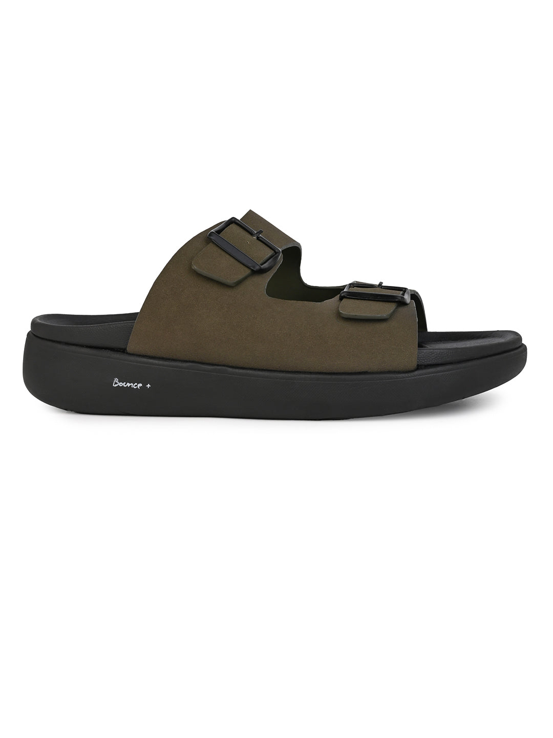 Fentacia men Solid Suede Comfort Sandals